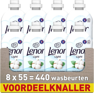 Ammorbidente Lenor - cotone - 8 x 55 lavaggi