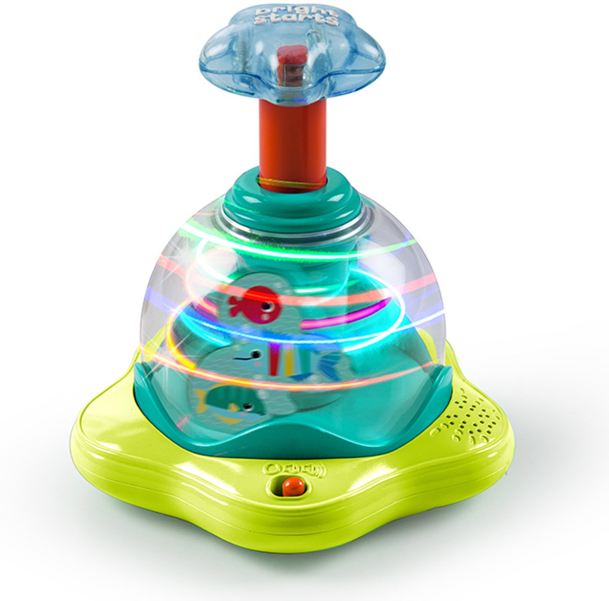 Bright inizia la trottola per bambini con luci e suoni - - a partire da 6 mesi