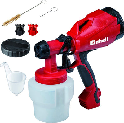 Einhell electric paint sprayer tc-sy 500 p - 500 w - 1000 ml - for lacquers and glazes
