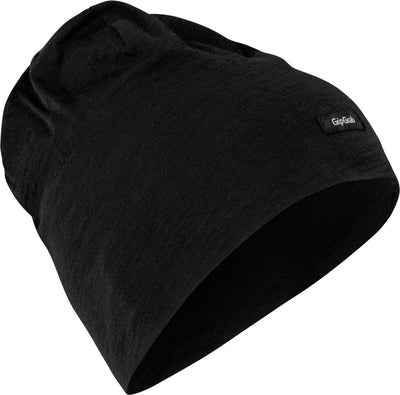 Gripgrab - berretto da ciclismo leggero in misto merino, berretto sportivo da ciclismo invernale - nero - unisex - taglia m