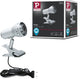 Paulmann morsetto spot presa acciaio spazzolato 230v e14