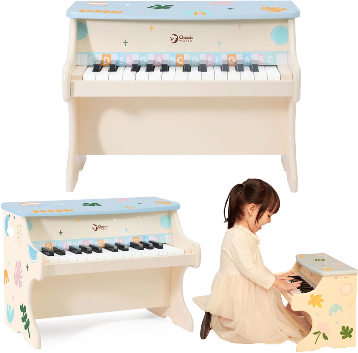 Piano de Iris de madera mundial clásico del mundo