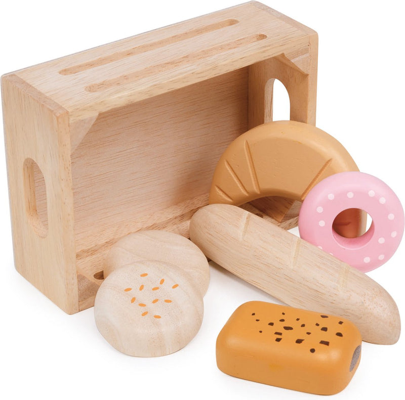 Cesta Mentari - panadero - 14,5x10,5x5cm - 6 piezas - 3 años