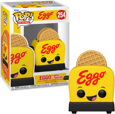 Funkopop! icone pubblicitarie: Eggo - Eggo con tostapane #254