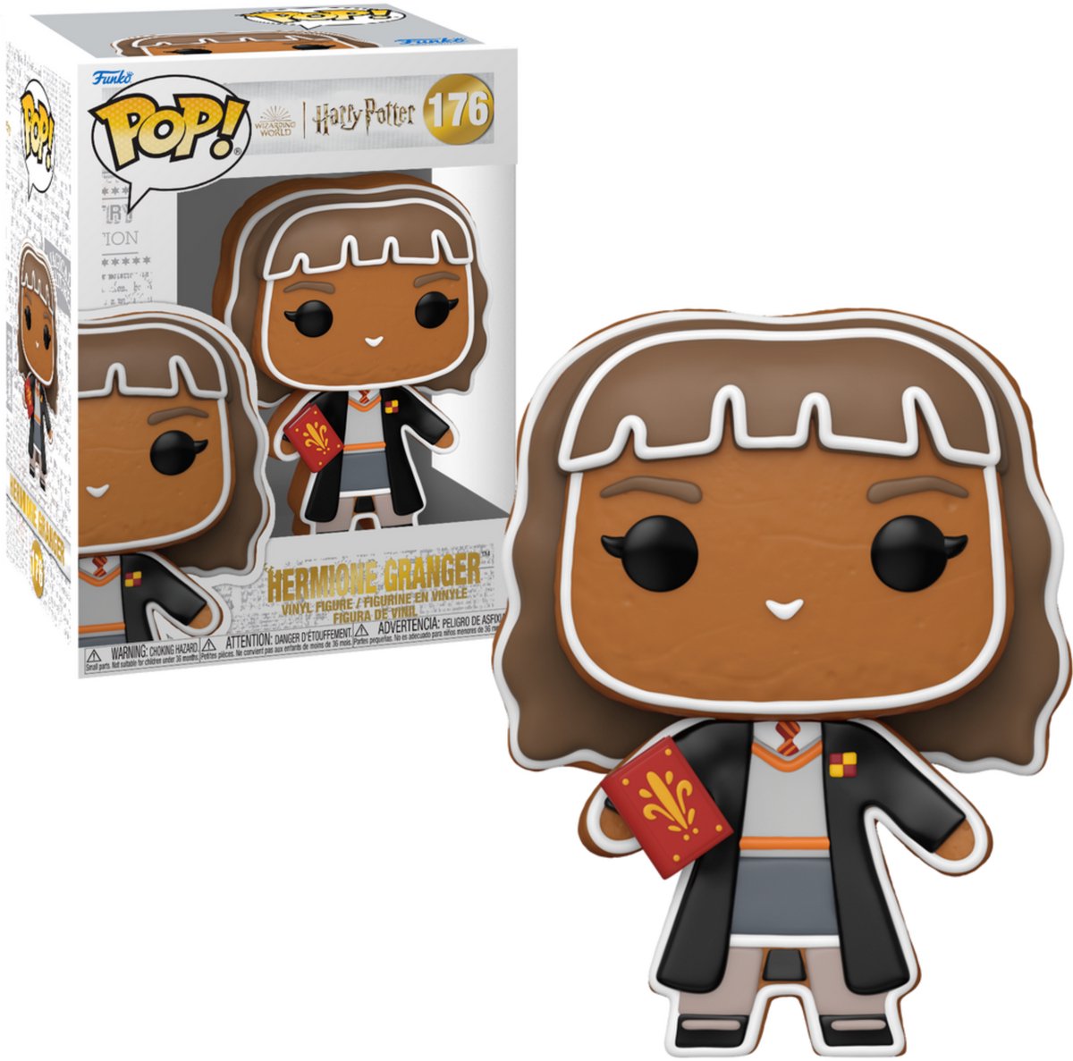 Funko harry potter gb pop! movies vinyl figure hermione 9 cm pop! figuur