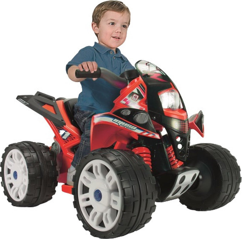 Injusa the Electric Children's Quad 12v rojo rojo