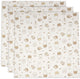 Jollein hydrofiele doek small - 70x70cm - miffy family farm - 3 stuks