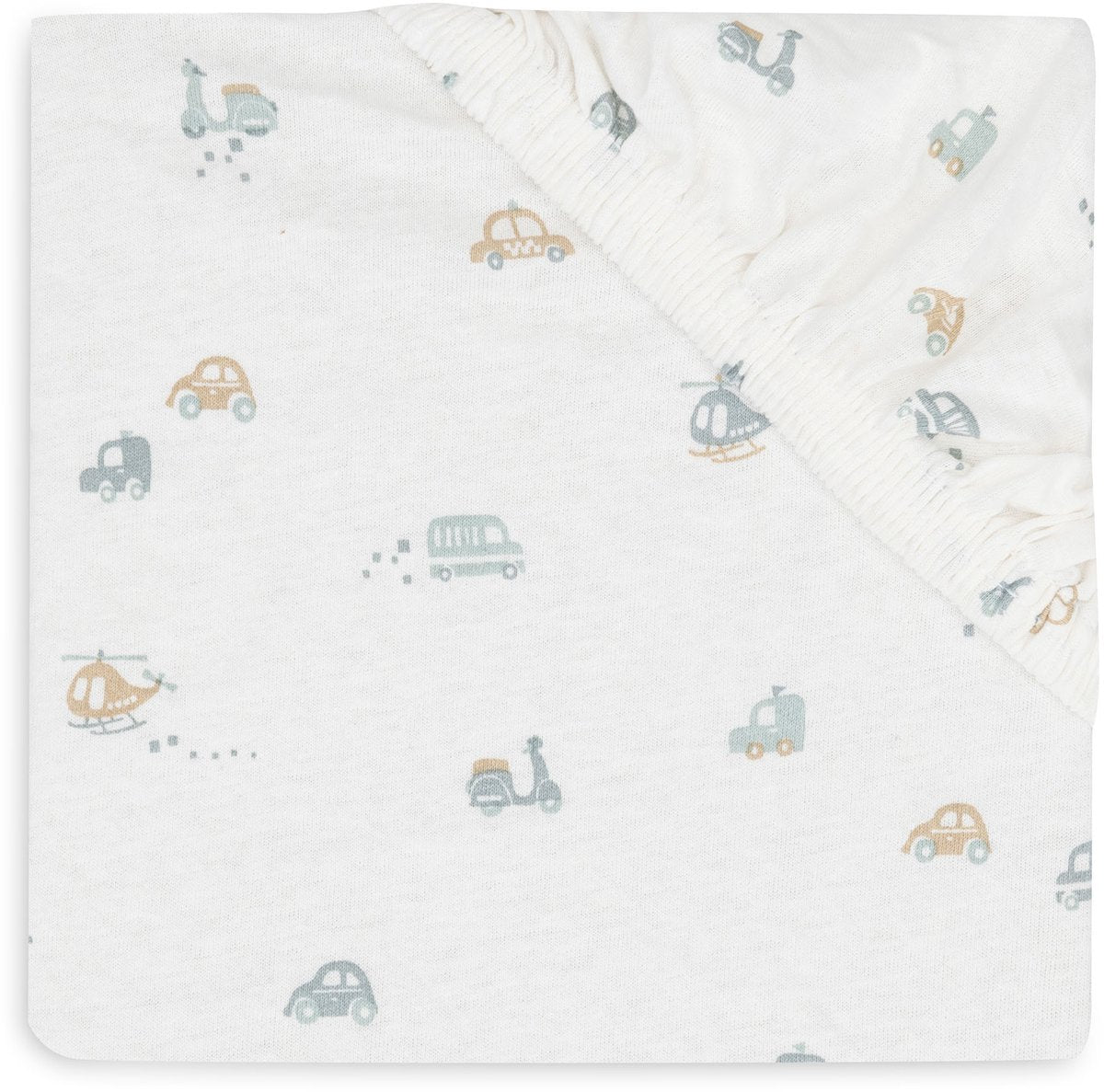 Jollein baby - sábana ajustable jersey 70 75x140 150cm - cuna - algodón suave - para llevar