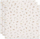 Jollein - panno idrofilo piccolo 70x70 cm - panni ruttino - cotone morbido - 3 pezzi - riverside