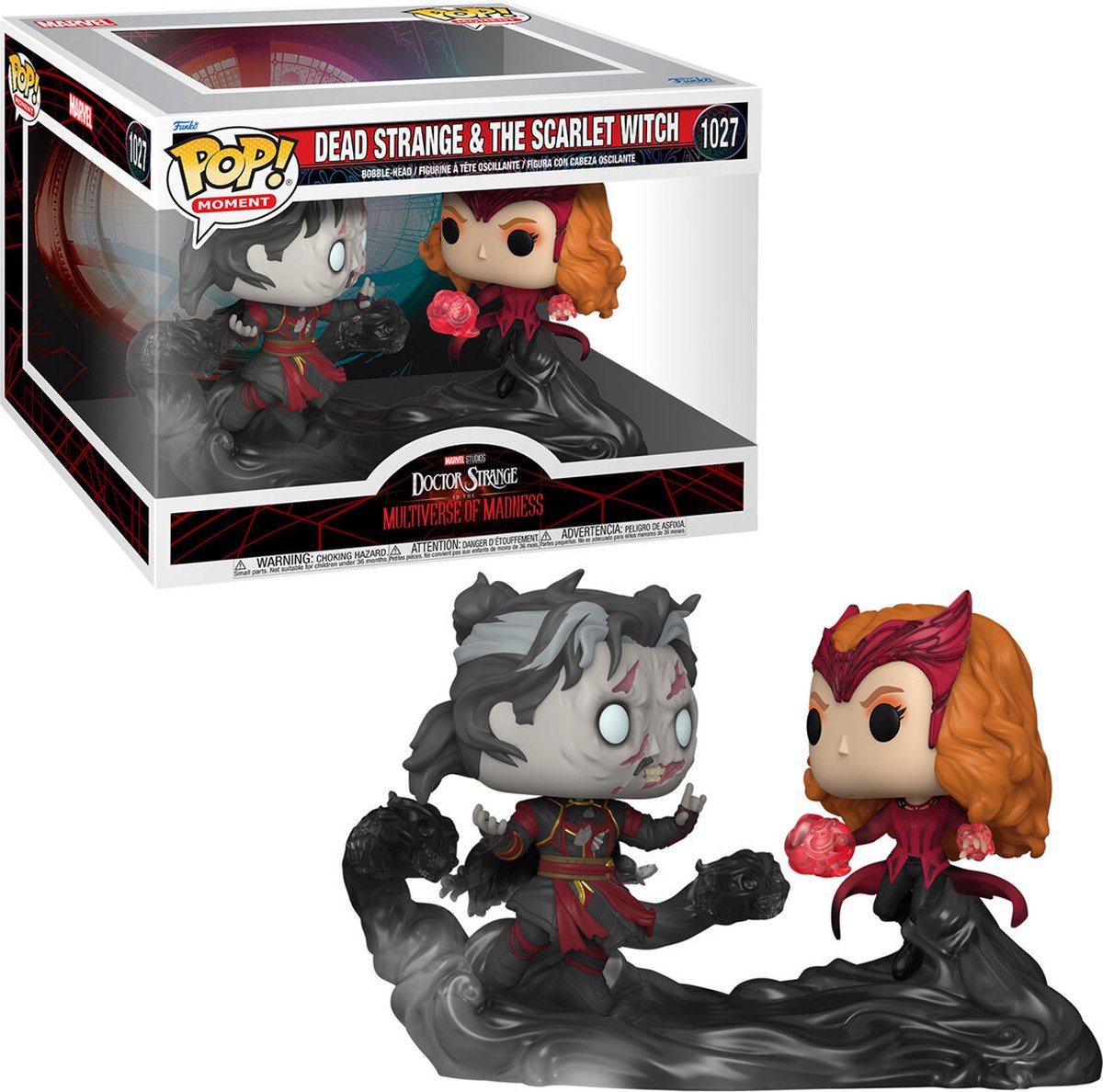 Funkopop! momenti: dottore strano nel multiverso della follia - morto strano la strega scarlatta