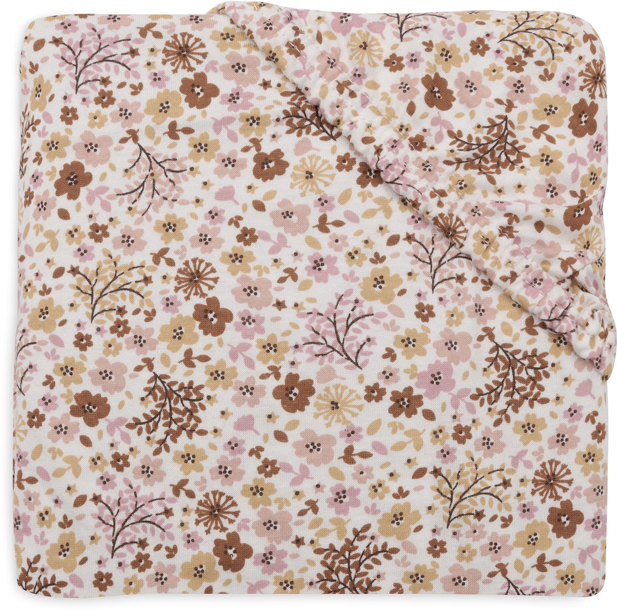 Jollein hoeslaken wieg - 40 50x80 90cm - jersey - flower fairies