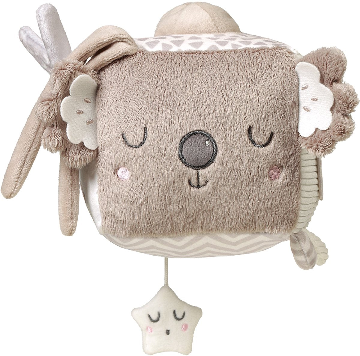 Babyono koala coco - caja de bloques sensoriales blandos - juguetes de desarrollo - varias texturas