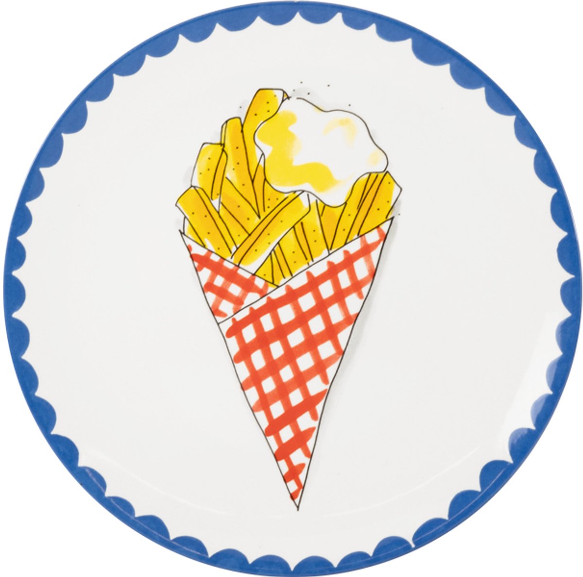 Blond amsterdam , every day: bord 26 cm friet
