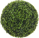 Adornos de mica - bola de boj verde d50 cm - planta artificial exterior interior - resistente a los rayos UV