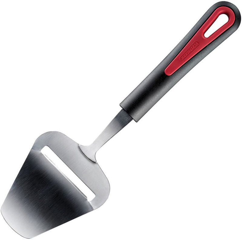 Utensili da cucina Westmark - affetta formaggio - argento nero rosso - acciaio inossidabile e plastica - 24 x 7 cm - serie Gallant