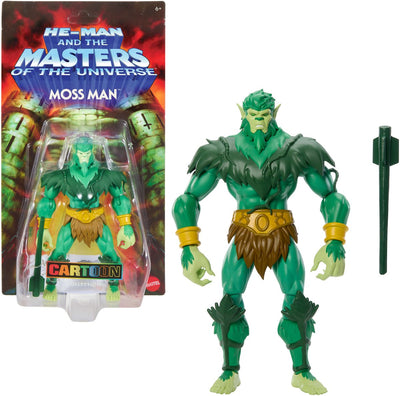 Mattel masters of the universe origins figura de acción colección de dibujos animados: musgo hombre figura de acción de 14 cm
