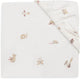 Lenzuolo con angoli Jollein per letto - 60x120 cm - jersey - amici degli animali