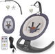 Lionelo ralf - columpio para bebés premium - 2 en 1 - 5 velocidades de columpio automático - 0 a 9 kg