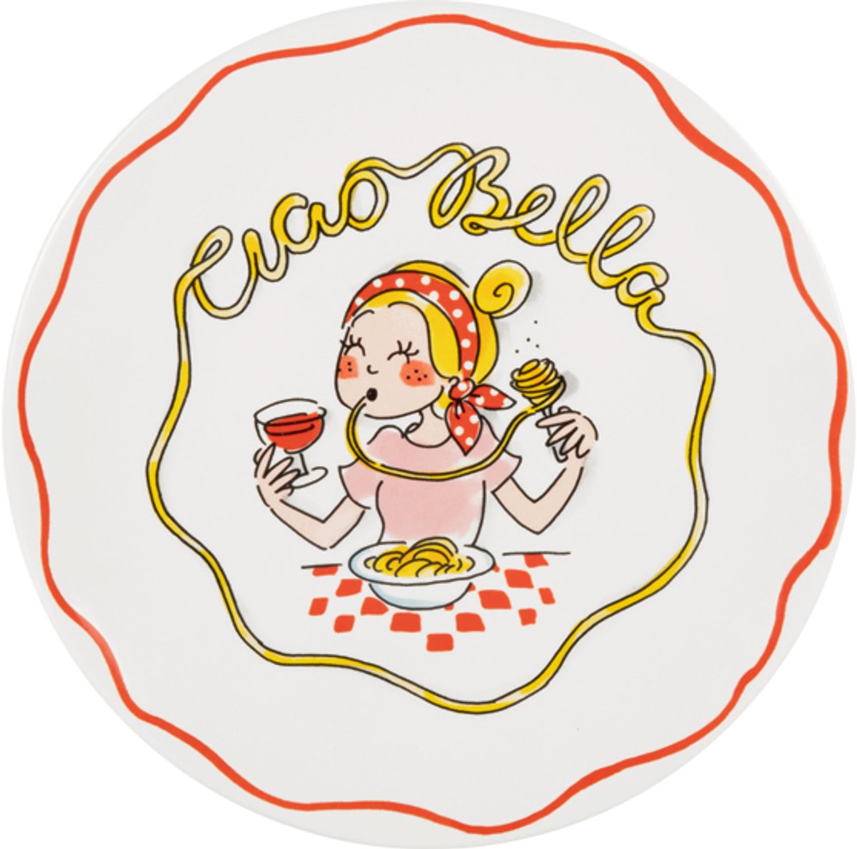 Blond Amsterdam, pasta: piatto 22 cm ciao bella