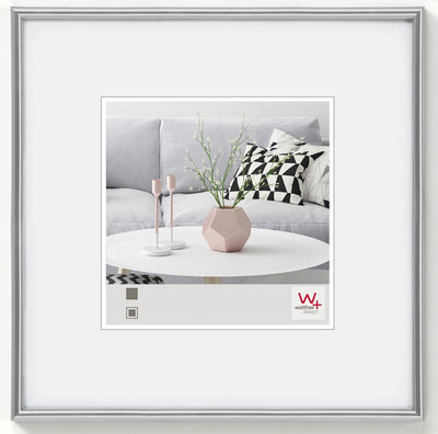 Walther galeria - plastic frame - photo size 30x30 cm - silver
