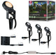 Paulmann plug shine led-tuinspots sting basisset insectvriendelijk ip67 2200k 3x6,3w 75va antraciet