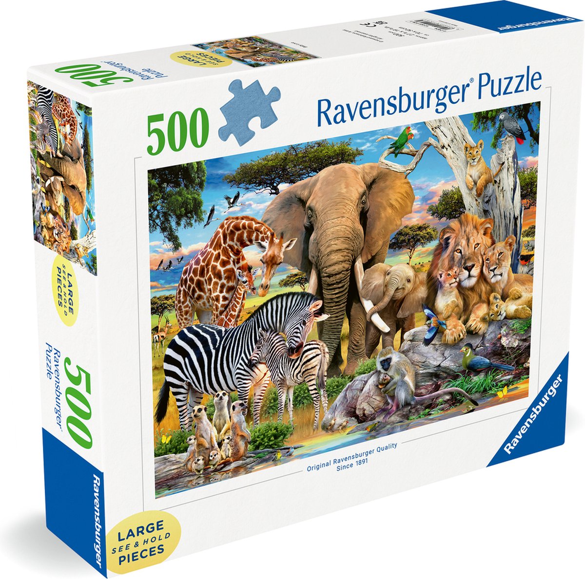 RAVENSBURGER JIGSAW puzzle Baby Love, 500st.