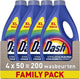 Detersivo liquido Dash Washing Power - colori brillanti - 4 x 50 lavaggi