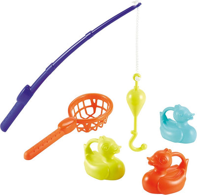 Ecoiffier Fish Game Ducks con red de aterrizaje, 5dlg.