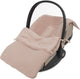 Saco Jollein para silla de paseo - punto básico - algodón - 42x82cm - rosa salvaje