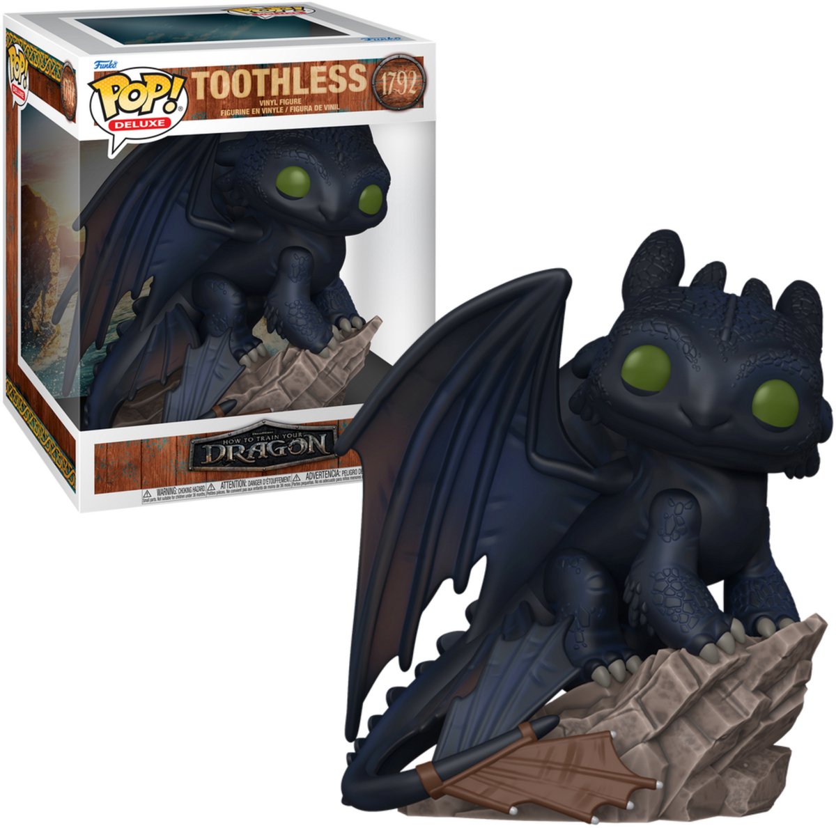 Cómo entrenar a tu dragón Desdentado (Pop! Deluxe) Figura de vinilo 1792 Funko Pop! - multicolor - estándar