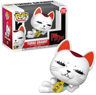 Funko dandadan turbo granny figura de vinilo 2102 unisex pop! - neutro - estándar