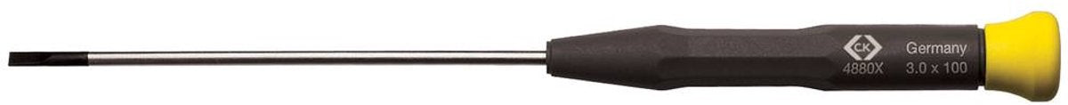 C.k xonic electronics and precision mechanics flat screwdriver head width: 0.8 mm head length: 60 mm