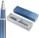 Parker estoy escribiendo rituales bolígrafo roller | relajante acabado en azul con degradado de color y detalles cromados | punta fina | tinta negra | embalaje de regalo