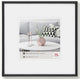 Walther galeria - cornice in plastica - misura foto 30x30 cm - nera