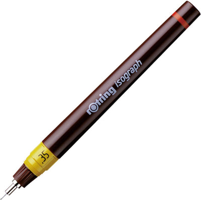 Penna per disegno tecnico isografo Rotring | 0,35 mm| fineliner ricaricabile