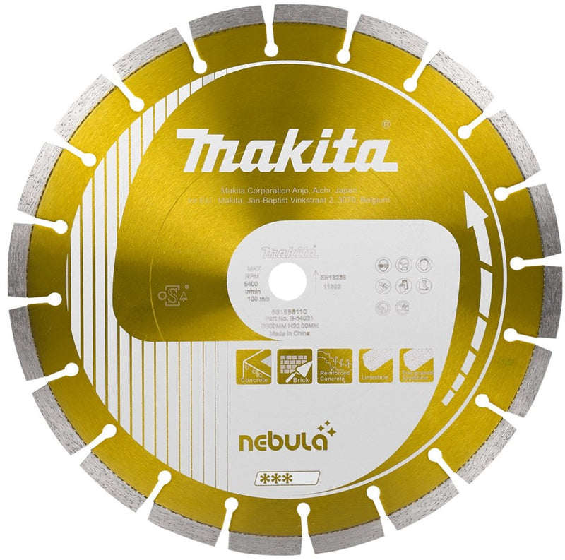 Disco de diamante Makita 150x22,2mm naranja - b-54003