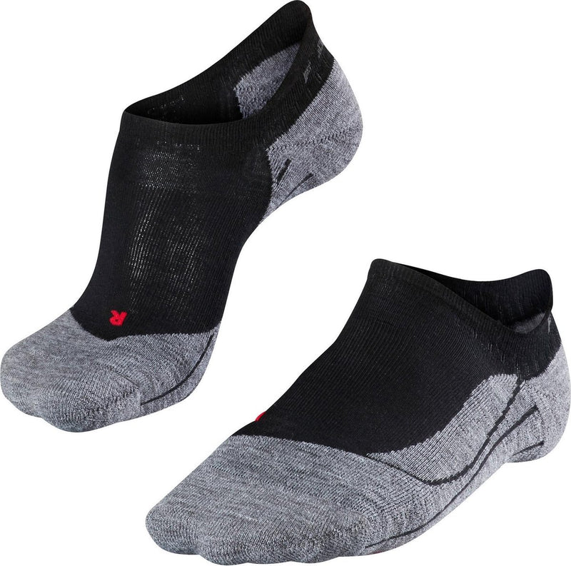 Falke tk5 invisible anti-blaar dun wol functioneel materiaal wandelsokken dames zwart - maat 41-42