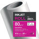 Papel para trazador Clairefontaine pies 914 mm x 50 m, 80 g 2 piezas