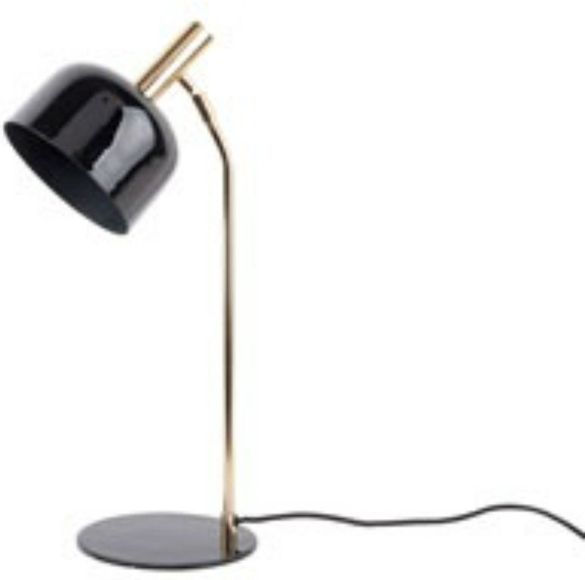 Lámpara de mesa Leitmotiv smart - negro - 23x19,5x56cm - moderna