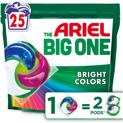 Ariel 3in1 detergent pods the big one - color - 25 washes