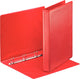 Raccoglitore ad anelli panoramico Esselte Essentials A4 - 4 anelli - larghezza dorso 44 mm - rosso