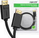 Cable Ugreen displayport a HDMI - 4k 30hz - 1,5m - negro - 32 awg