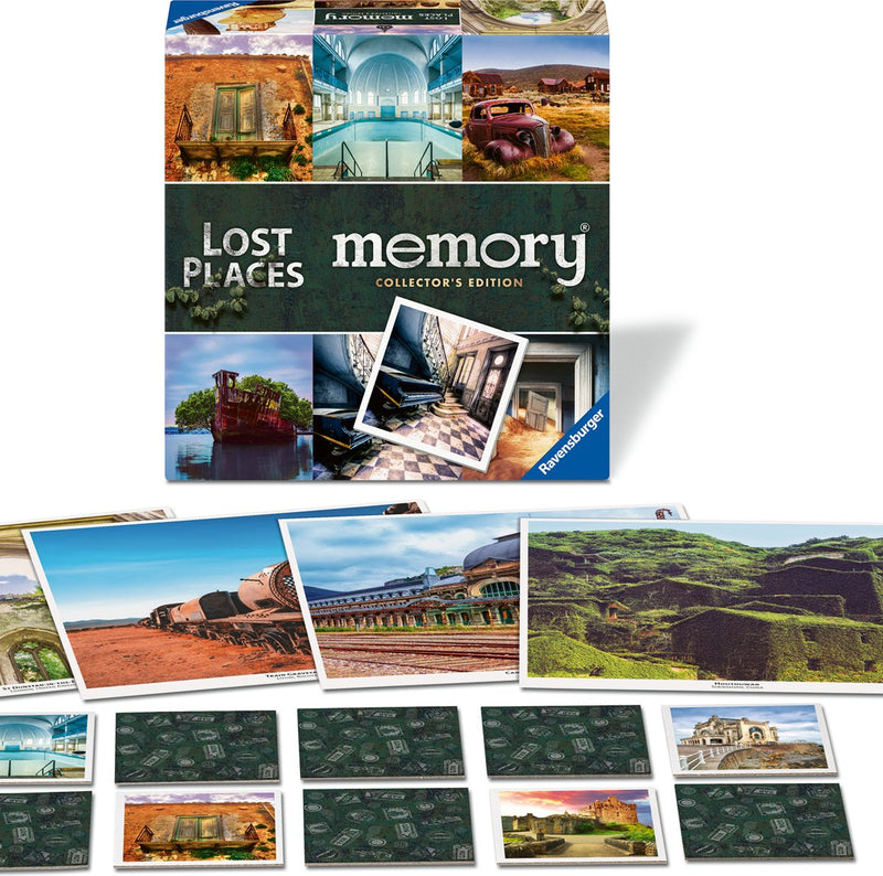 Ravensburger - Memoryâ® Lost Places - gioco di memoria - da 8 anni