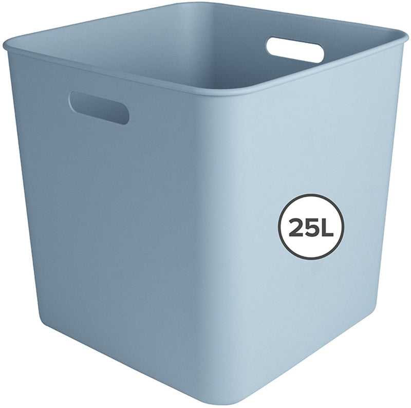 Sunware sigma home cube box 25l - 31,8x31,8x31,1 cm - blu