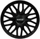 Coprimozzi Sparco Roma - 15 pollici - neri - set da 4 pezzi