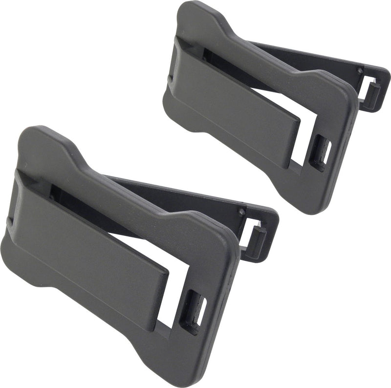 Clips para cinturón Carpoint 2 piezas | juego de clips para cinturón para asiento de coche | conjunto de clip para cinturón