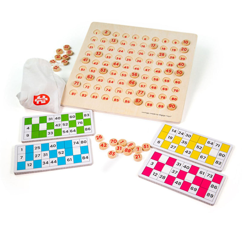 Plaza de bingo de madera BigJigs