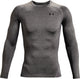 Maglietta sportiva Under Armour UA HG Armor Comp LS-Gry da uomo - Carbon Heather - Nera