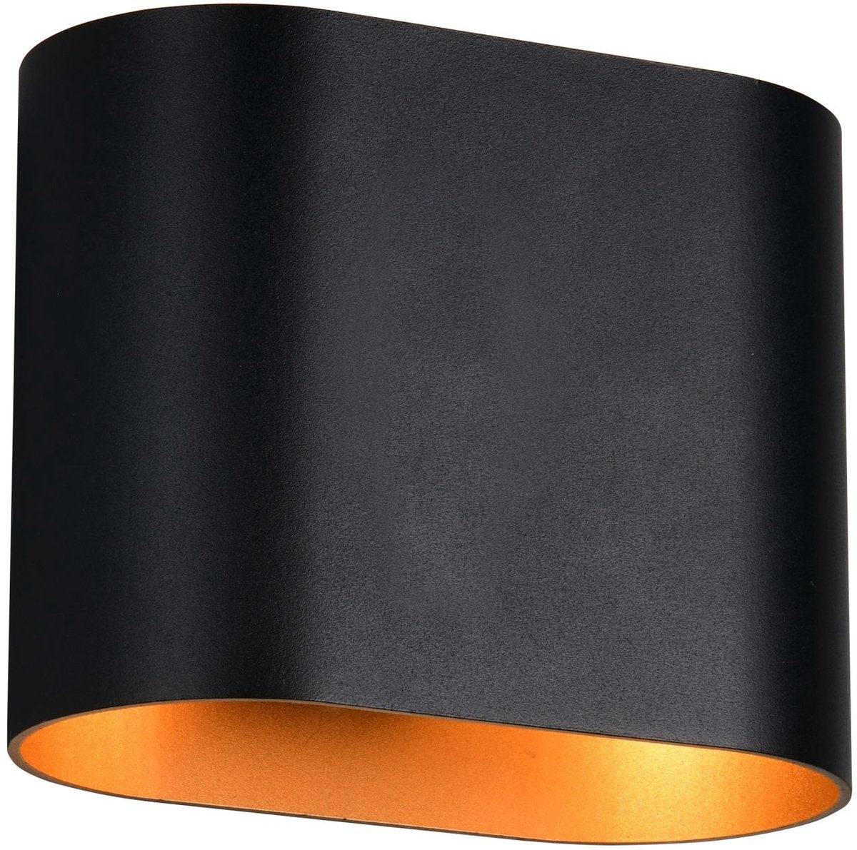 Trio alani - lampada da parete - nero-oro - escl. 1x g9 3 w - illuminazione sali e scendi - fissaggio a parete
