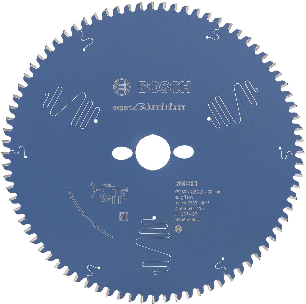 Hoja de sierra circular bosch expert para madera 237x30x2,5 1,8x24 t